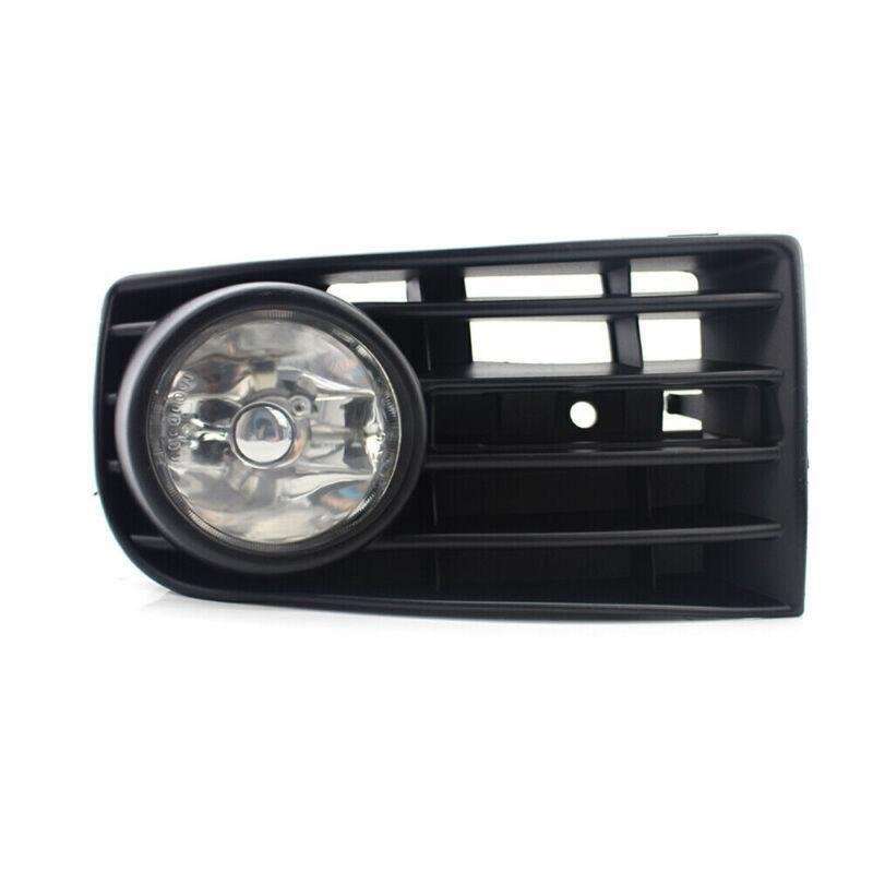 2X/Set Fit for VW GOLF 5 MK5 RABBIT 2003-2009 FRONT FOG LIGHT WITH MESH GRILLE