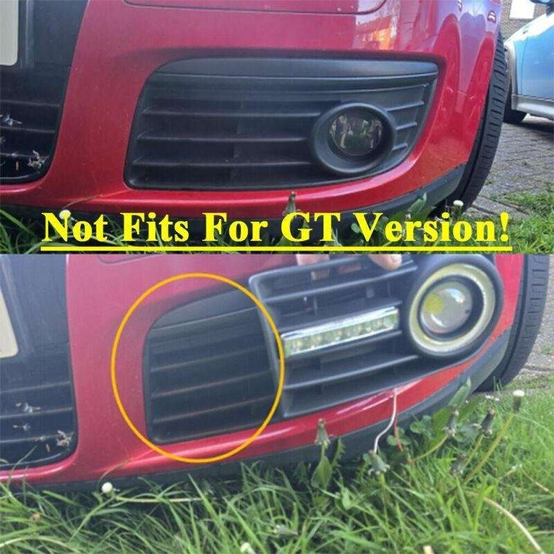 2X/Set Fit for VW GOLF 5 MK5 RABBIT 2003-2009 FRONT FOG LIGHT WITH MESH GRILLE