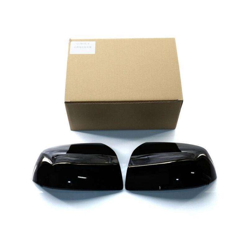 Mirror Cover Black For Ford Focus 2005-2007 Set of 2 Driver &amp; Passenger Side