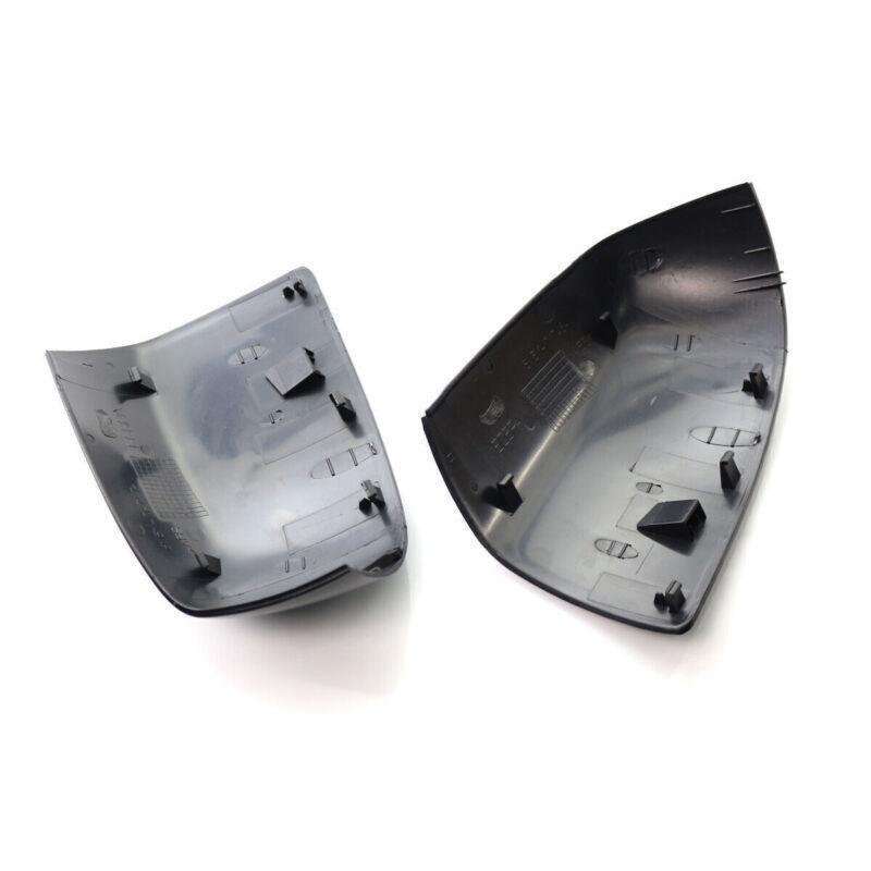 Mirror Cover Black For Ford Focus 2005-2007 Set of 2 Driver &amp; Passenger Side