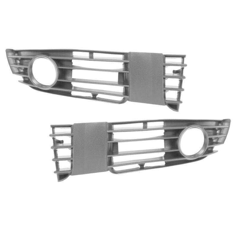 Front Bumper Fog Light Grille Fog Cover For VW Passat B5 B5.5 2001-2005 Pair