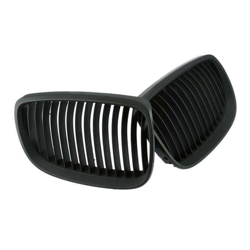 2X/Set Matte Black Grille for BMW E92 E93 3 Series Coupe Cabriolet 06-09 Grill