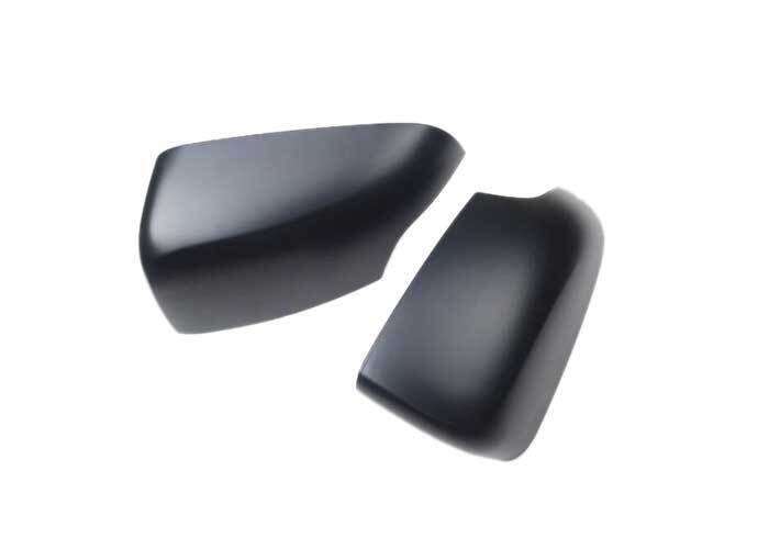 Matt Black Rear View Side Door Mirror Cover 2PCS Fit For Ford Ranger 2015-2022