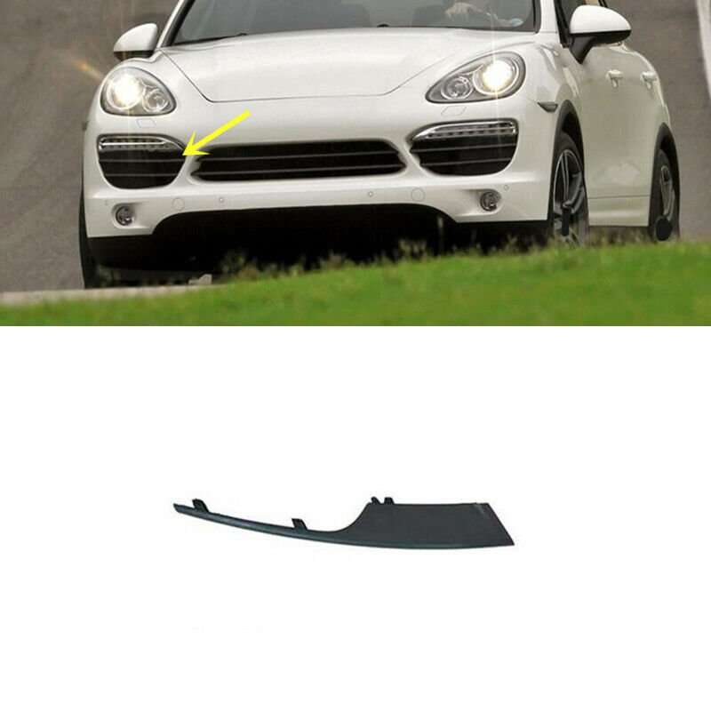 Right /Front Upper Bumper Foglamp Trim Strip For Porsche Cayenne 2011-2014