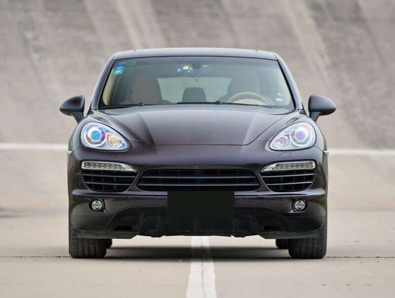 Right /Front Upper Bumper Foglamp Trim Strip For Porsche Cayenne 2011-2014