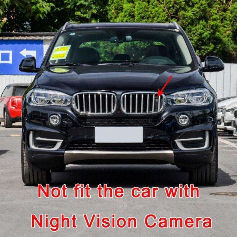 One Pair of Fit For BMW X5 F15 Matte Black Dual Slat M Look Front GRILLE 15-17