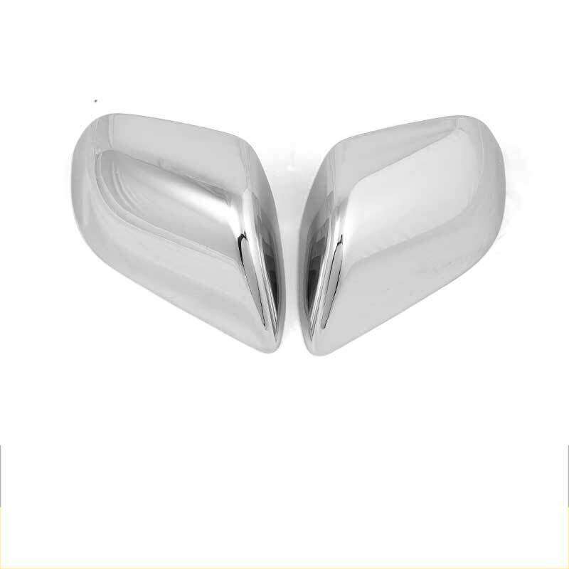 ABS Chrome Rear side View Mirror Cap Cover Trim 2pcs For Tesla Model Y 2020-2023