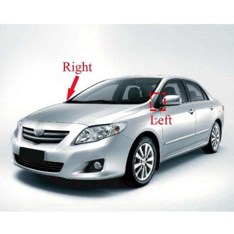Fits For Toyota Corolla 2008-2013 1 Pair Rear View Mirror Corner Triangle Fender