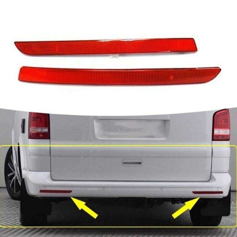 For VW Transporter T6 2011-2016 1 Pair Rear Bumper Reflector Light Brake Lamp