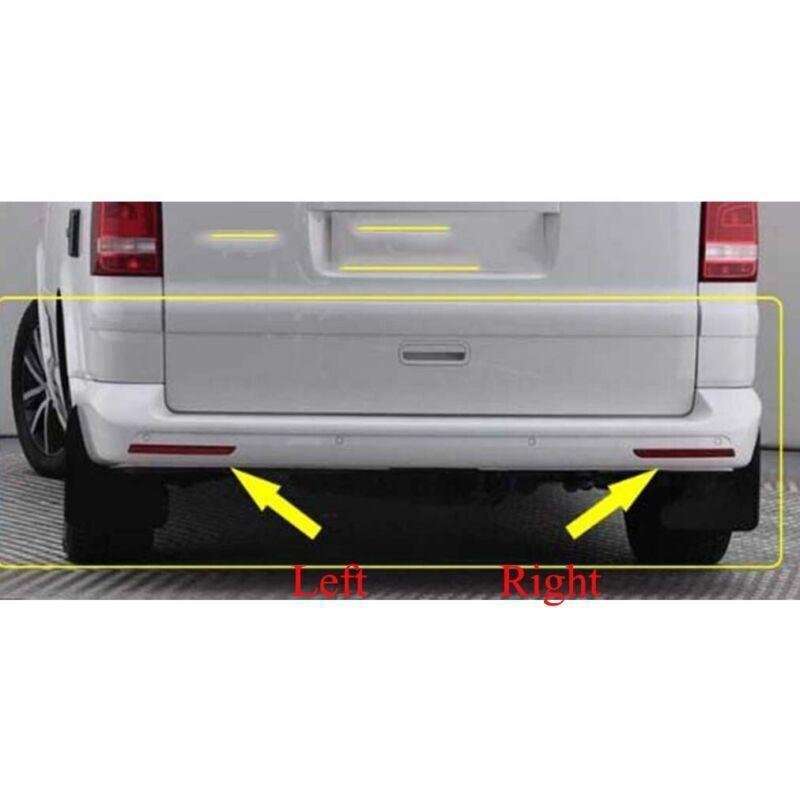For VW Transporter T6 2011-2016 1 Pair Rear Bumper Reflector Light Brake Lamp