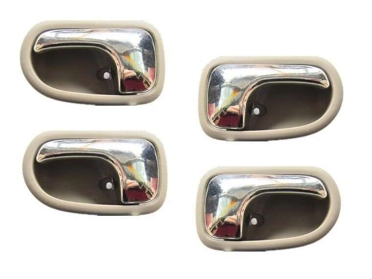 Set 4 Left Right Inside Door Beige handle for Mazda PROTEGE 323 95-03