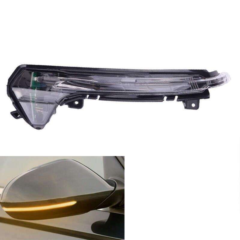 Right Side LED Mirror Turn Signal Indicator Light For Audi A6 C7 2012-2017