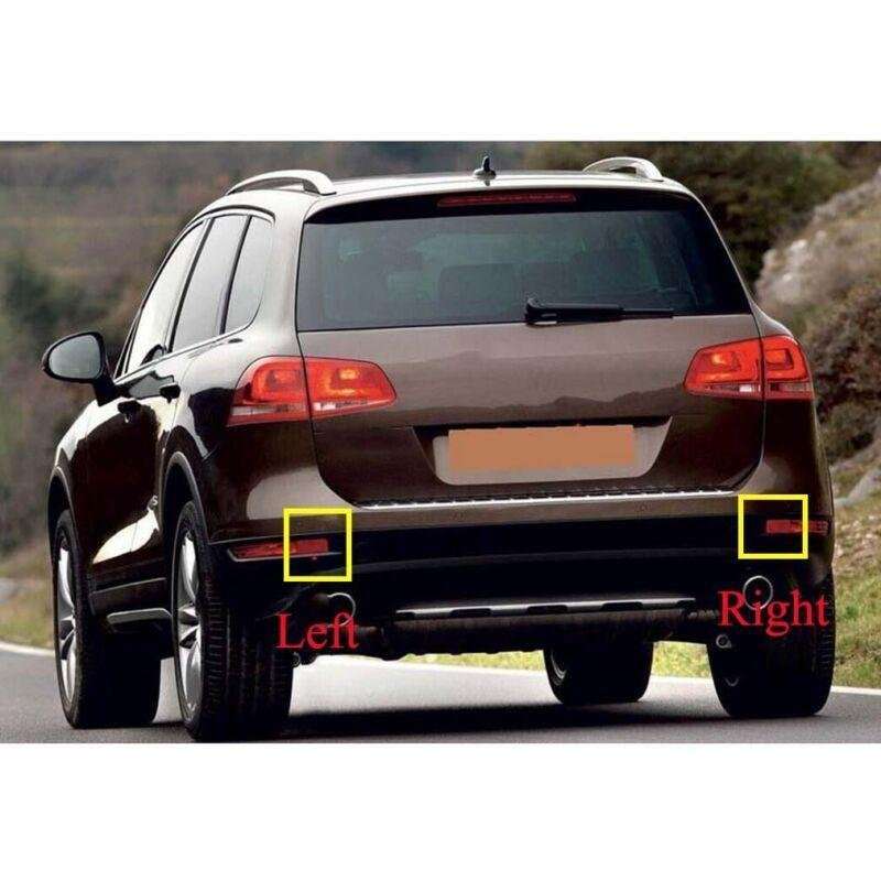 For VW Touareg 2011-2014 1 Pair Inside Rear Bumper Reflector Light Brake Lamp