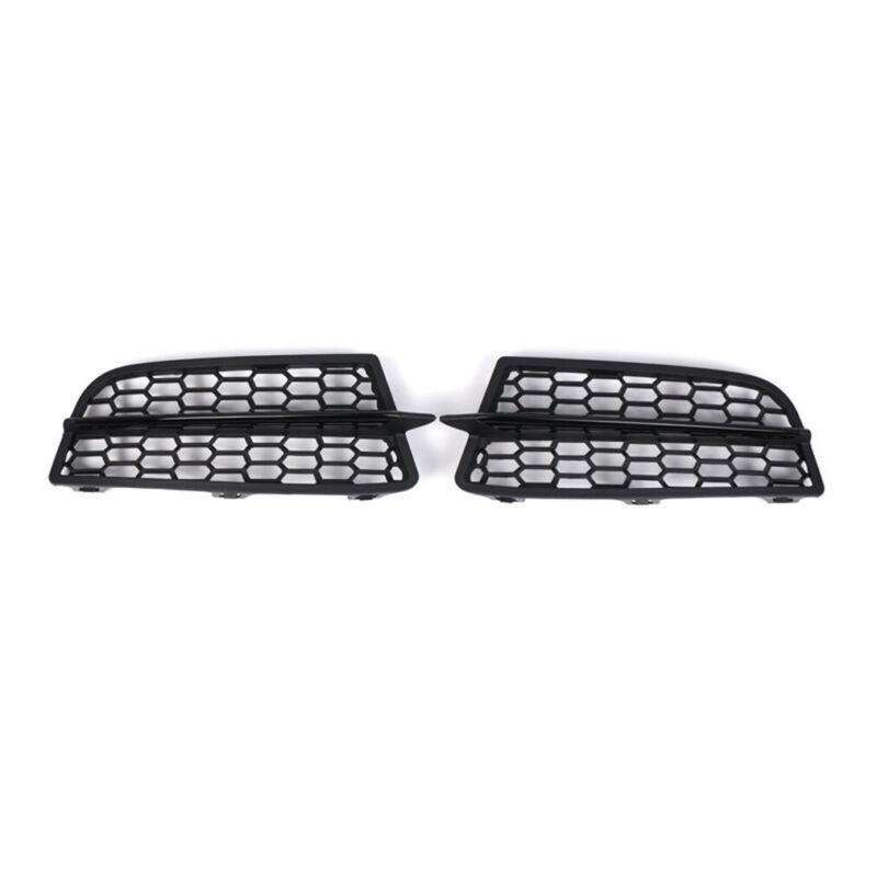 Front Bumper Fog Light Lamp Grille Trims For BMW 1-Series F20 F21 2011-2015 Pair