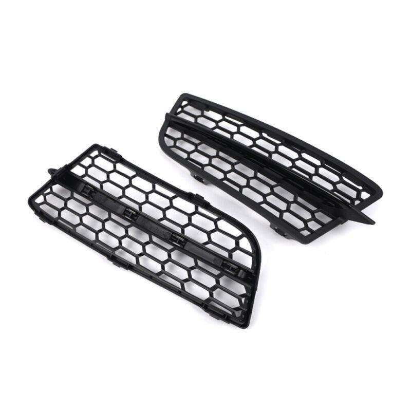 Front Bumper Fog Light Lamp Grille Trims For BMW 1-Series F20 F21 2011-2015 Pair