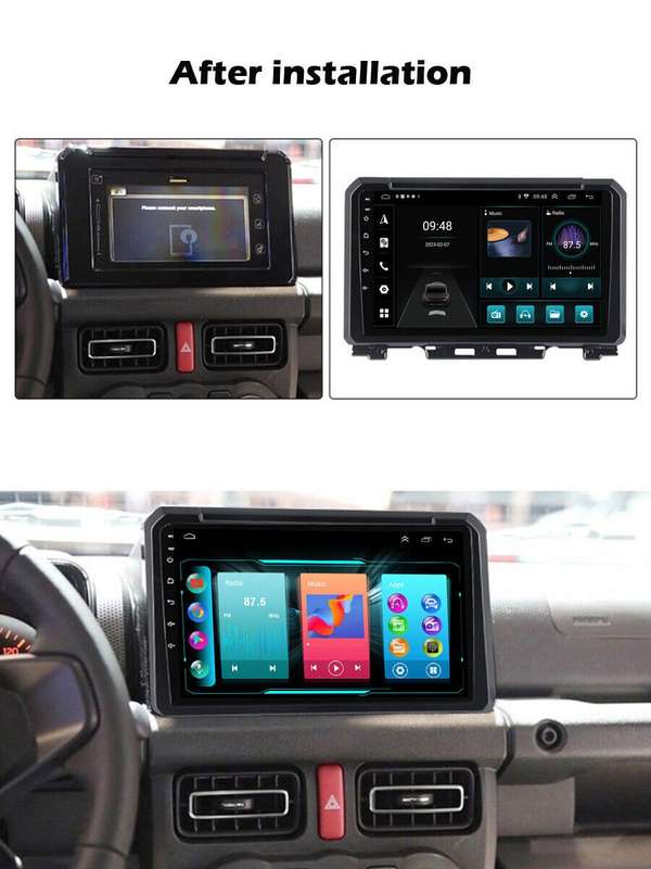 9"GPS Head Unit For Suzuki Jimny 2018-2020 Car Stereo Android 11 DAB+Radio WiFi