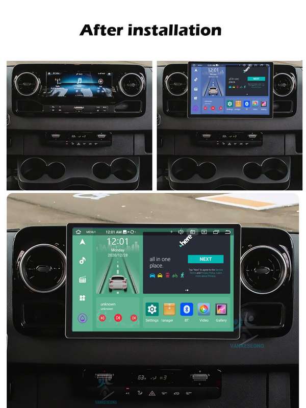 13.3" Android Auto CarPlay For Mercedes Sprinter 2018-2022 GPS SatNav Car Stereo