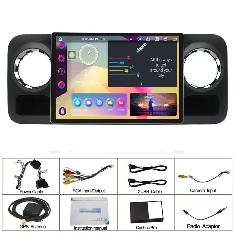 13.3" Android Auto CarPlay For Mercedes Sprinter 2018-2022 GPS SatNav Car Stereo