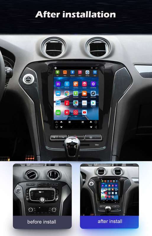 9.7" CarPlay Stereo For Ford Mondeo MK4 2011-2013 Android Radio GPS Sat Nav DAB+