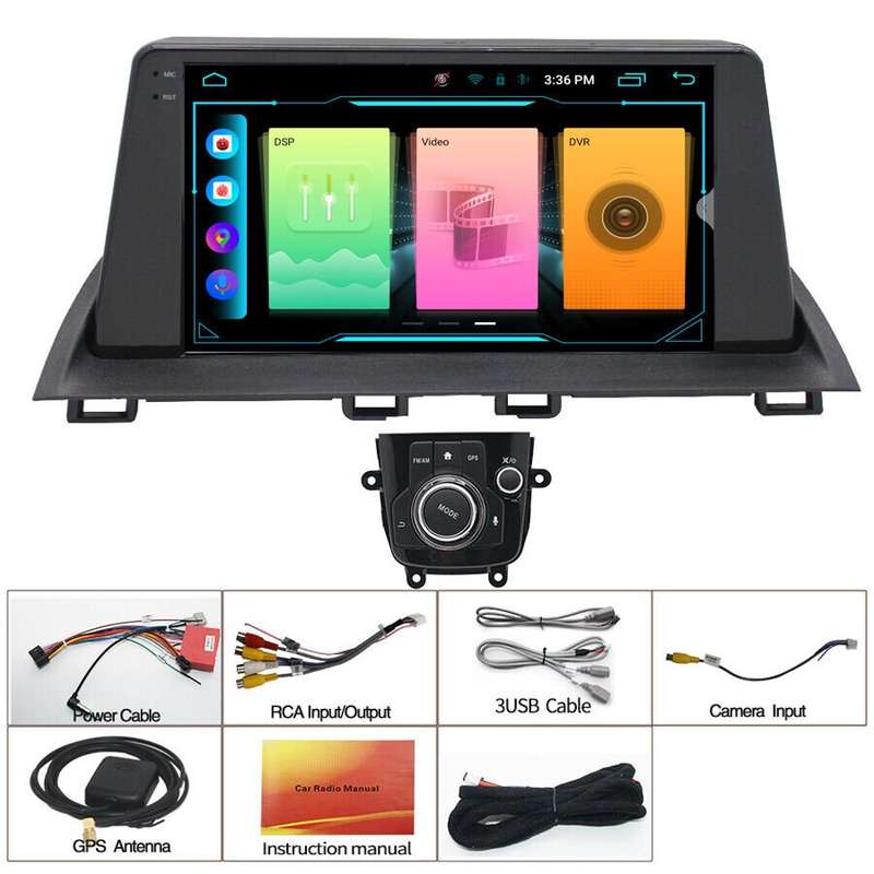9" CarPlay Head Unit Android For Mazda 3 Axela 2013-2017 GPS Sat Nav DAB+ Radio