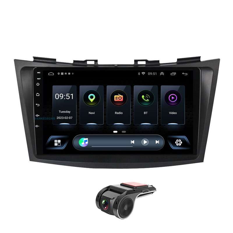 for Suzuki Swift 2011-2016 Car Radio Head Unit Sat Navi GPS DAB Wifi Android 11