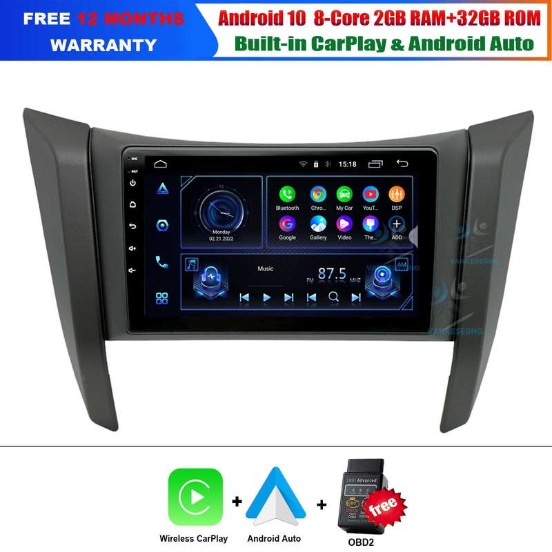 9" Car Radio For Nissan Navara 2017-2021 Android Head Unit GPS Navi Wifi Stereo