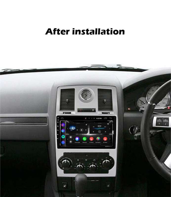 CarPlay Android Auto Radio For Chrysler 300C 2004-2011 DAB GPS Sat Nav Head Unit