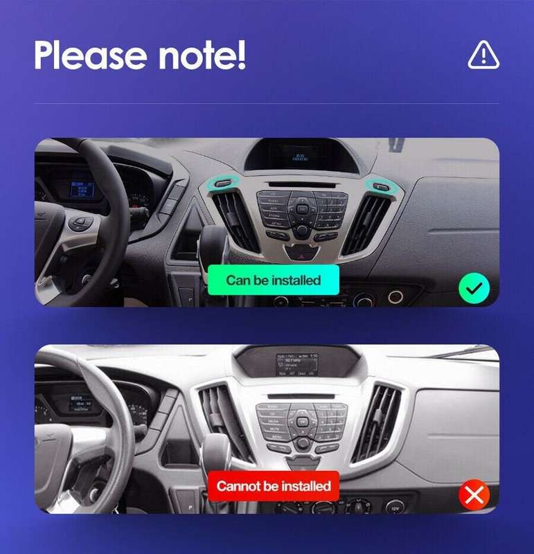 9" Android Touch Screen Car Radio GPS For Ford Transit Custom BT DAB CarPlay+DVR
