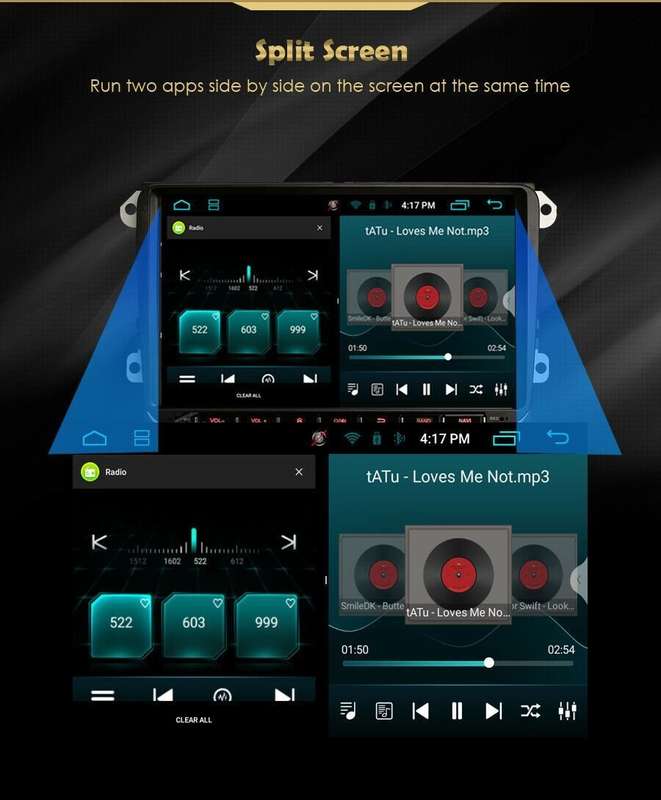9" Android Touch Screen Car Radio GPS For Ford Transit Custom BT DAB CarPlay+DVR