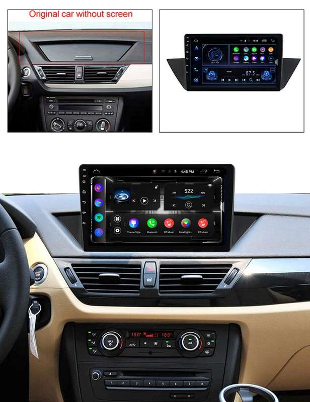 9" Android12 Car Stereo BT CarPlay Radio Head Unit GPS for BMW X1 E84 2009-2012