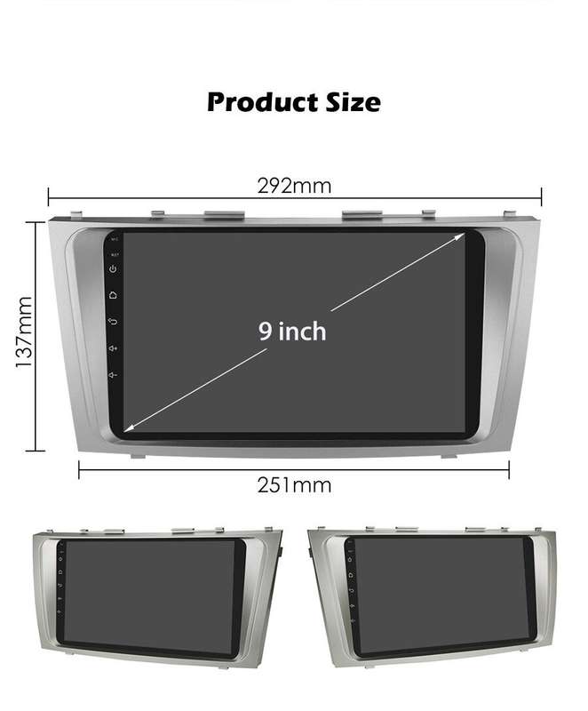 CarPlay For Toyota Camry 2006-2011 Android Autoradio GPS Navigation BT DAB+ Wifi