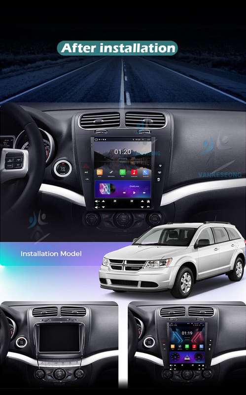 9.7" Android 12 Autoradio Navigation GPS DAB BT Wifi For Fiat Freemont 2012-2020