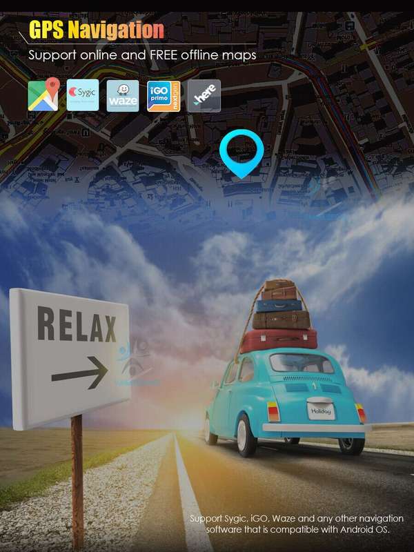 9.7" Android 12 Autoradio Navigation GPS DAB BT Wifi For Fiat Freemont 2012-2020