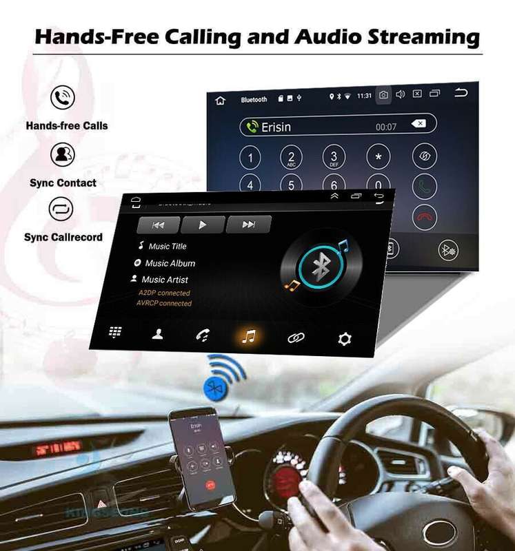 9"Android Touch Screen Car Stereo DAB Radio GPS Navigation For Audi A6 C5 S6 RS6