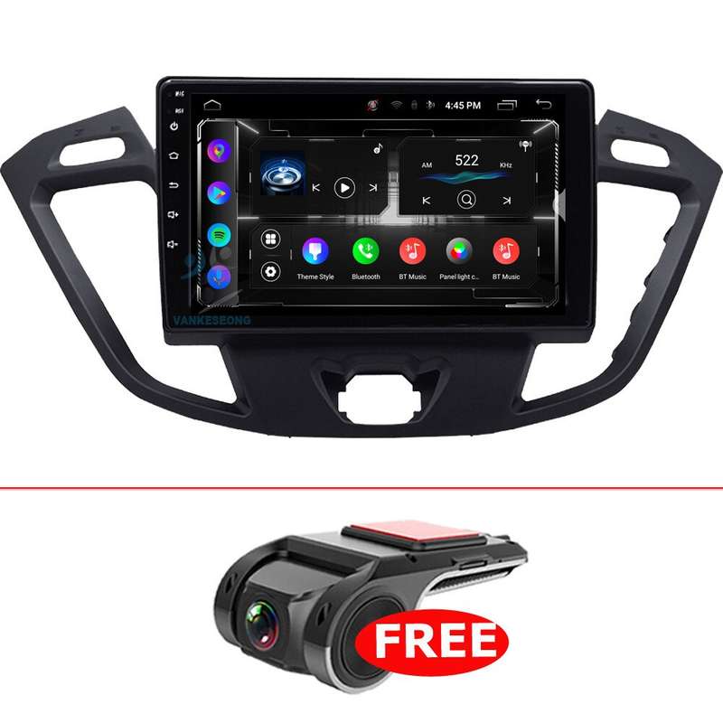 For Ford Transit Custom Android Auto Navigationsgerte Autoradio GPS BT DAB Wifi