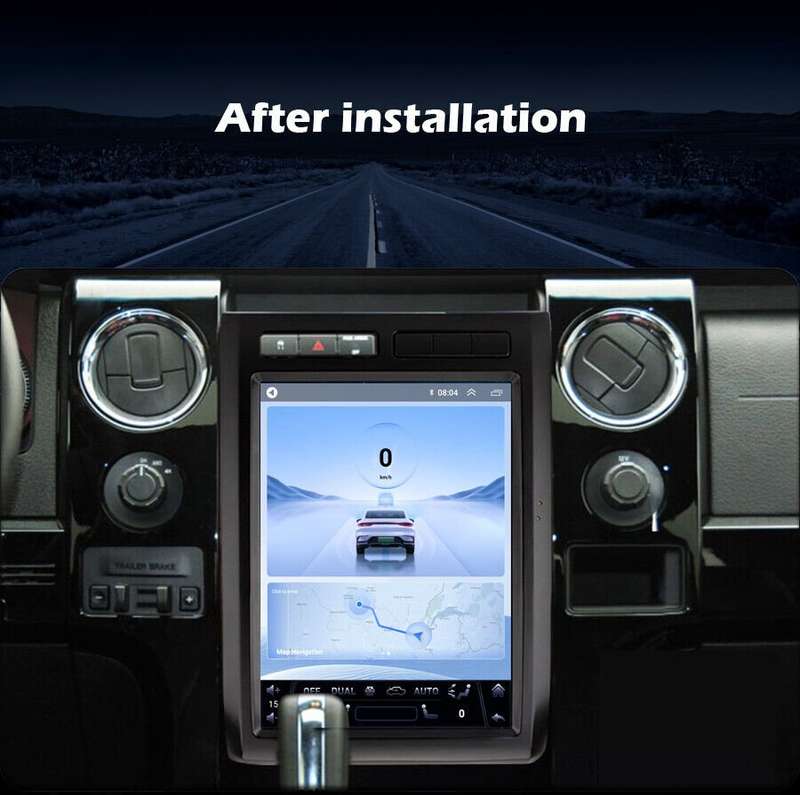 12.1"Android 11 CarPlay GPS Car Radio For Ford F150 2008-2012 DAB+WiFi Head Unit