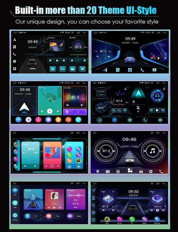 9" Android 12 BT Car Multimedia Navigation GPS Radio Stereo For MAZDA5 2005-2010