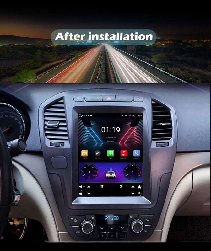 64GB Autoradio DAB For Opel Insignia 2008-2013 CarPlay Android 12 Navigation GPS