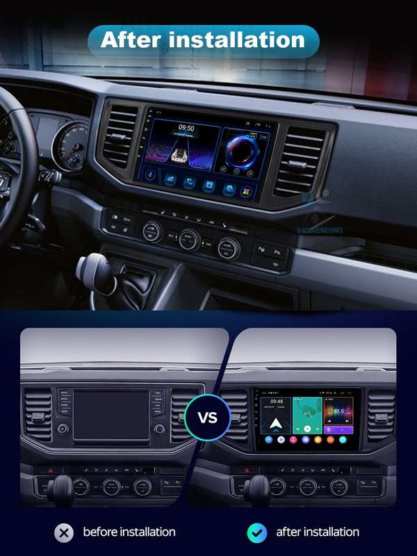 For MAN TGE 2016-2020 DAB+ Autoradio Navigation GPS Bluetooth Android12 Wifi+OBD