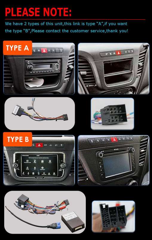 For Iveco Daily 2013-2021 CarPlay Autoradio GPS Navigation Android 13 BT DAB+OBD
