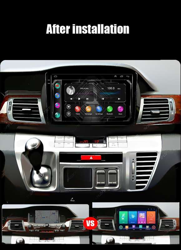 For Honda FRV FR-V 2004-2009 DAB+ Android Auto Radio GPS Navigation CarPlay USB