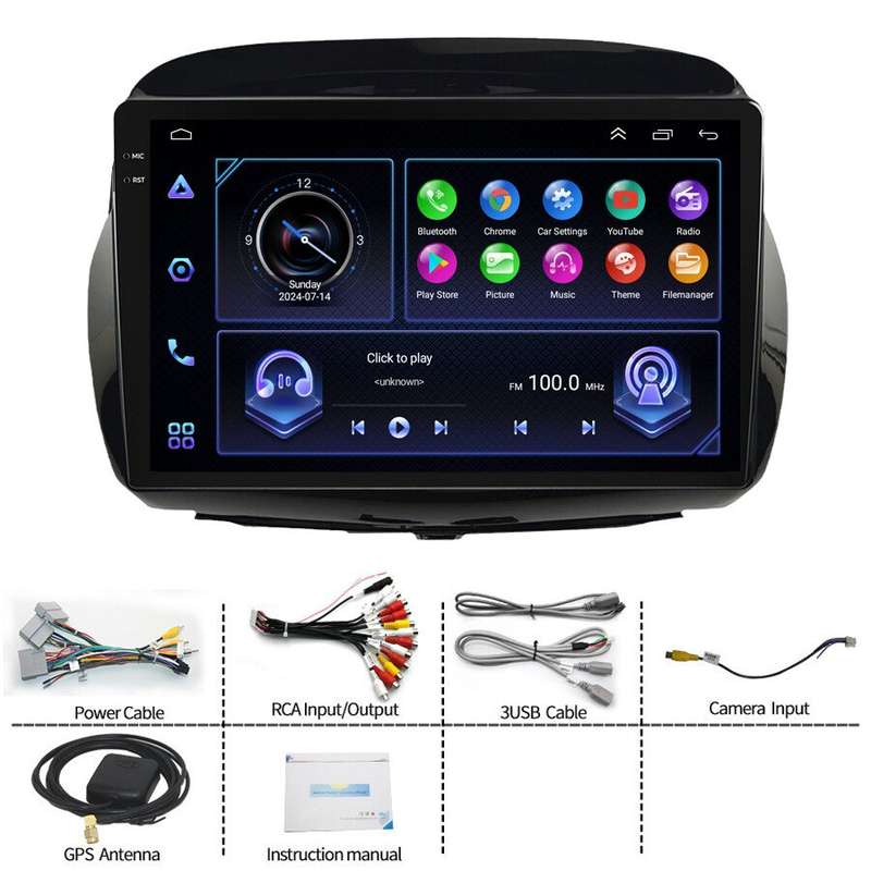 For Honda FRV FR-V 2004-2009 DAB+ Android Auto Radio GPS Navigation CarPlay USB