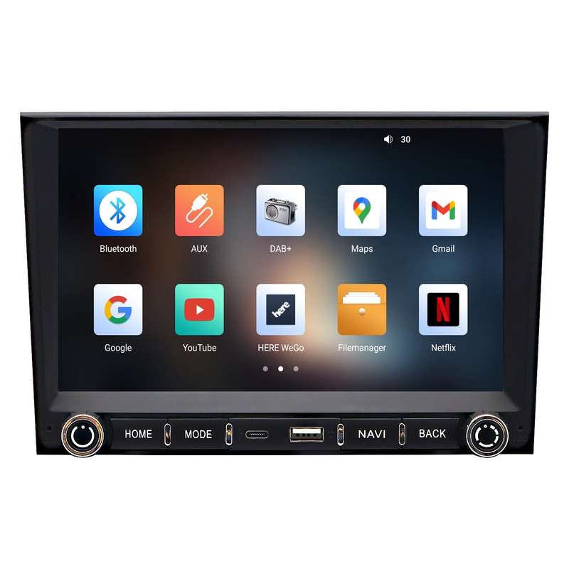 4+64GB CarPlay GPS Navigation Autoradio android13 For Porsche 911 Carrera Cayman