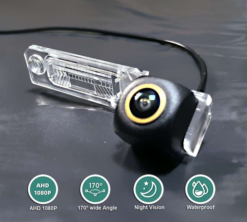 170 1080P Reversing Rear View Camera For VW Transporter T5 T5.1 T6 Touran MK1