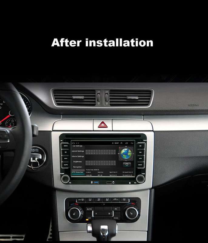 Android 13 Autoradio Carplay DSP GPS Sat Nav For VW Passat B6 B7 CC Carplay DAB+