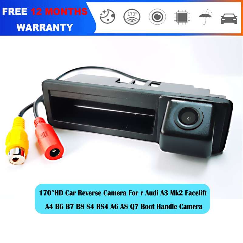 Car Rear View Parking Camera For Audi A3 Sportsback A4 MK2 B6 MK3 B7 MK4 B8 A6