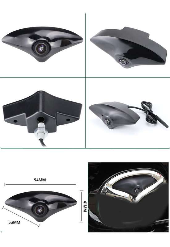 Car Front View Camera For MAZDA CX-5 2013-2018 170 CCD Waterproof