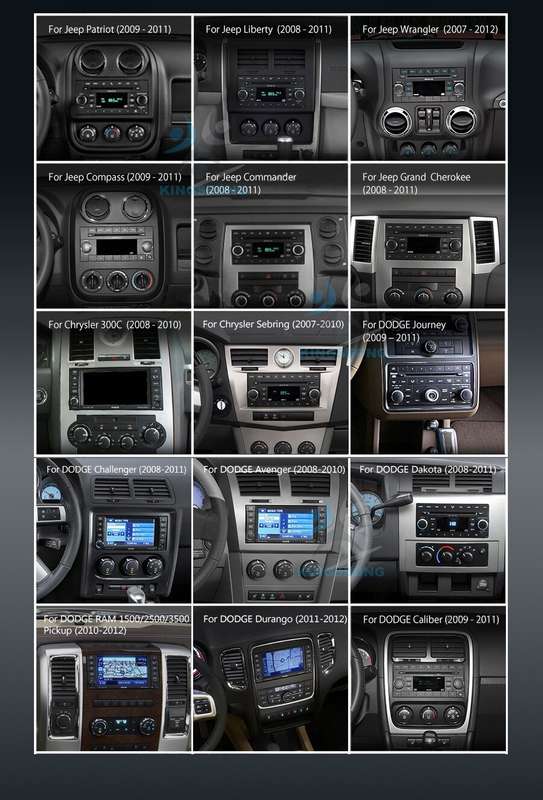 10.1" Android 12 CarPlay GPS Auto radio For Chrysler 300C Sebring Aspen 2008-2010