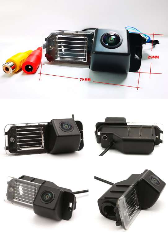 AHD Rear Reverse Camera For VW Eos Golf Mk6 Mk7 Passat B7 Number Plate Light fit