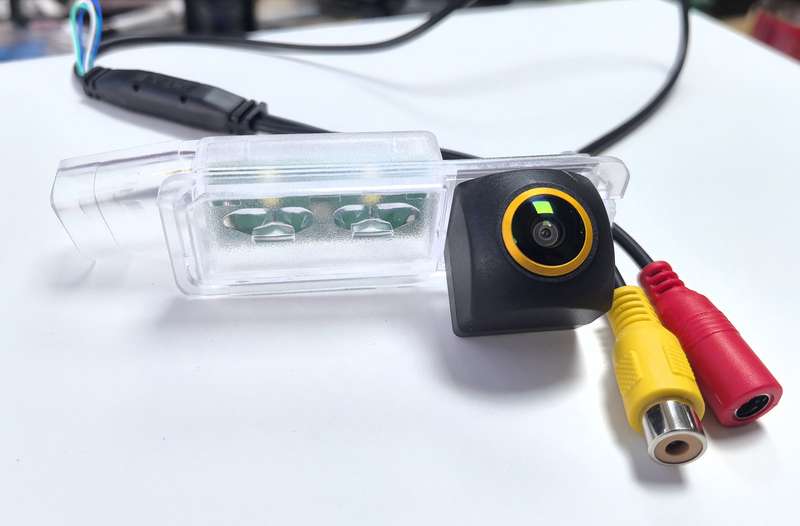 170 AHD 1080P Reverse Camera For VW Golf MK5 MK6 MK7 EOS Number Plate Light Fit